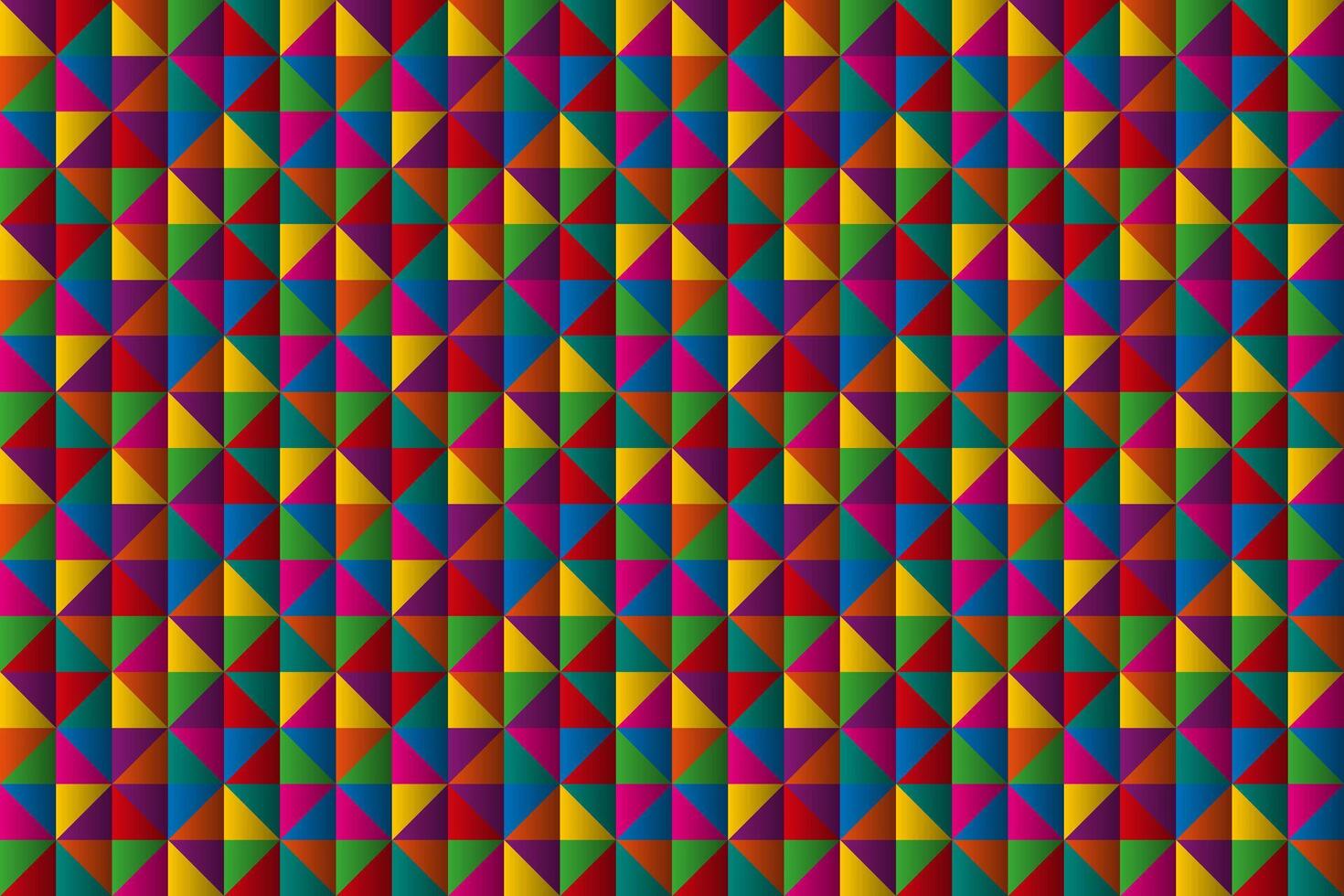 Abstract mini triangles background, geometric triangular symbols with color gradient vector
