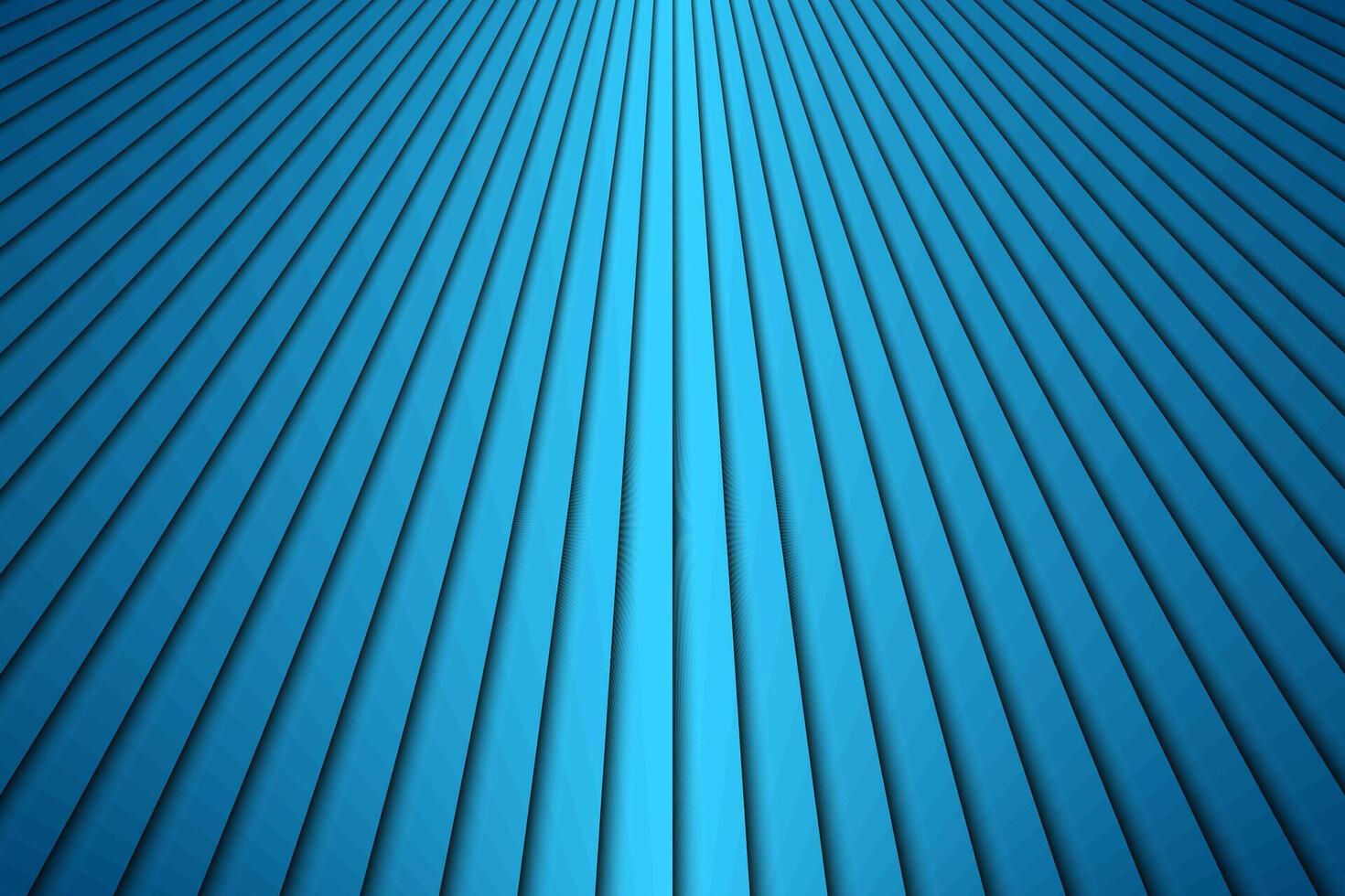 Abstract blue diagonal stripes background, modern blue lines pattern vector