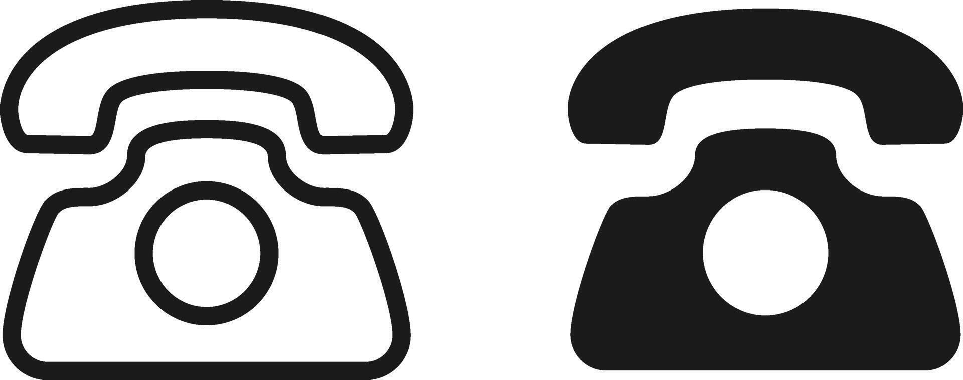 Telephone Contact contact icon vector