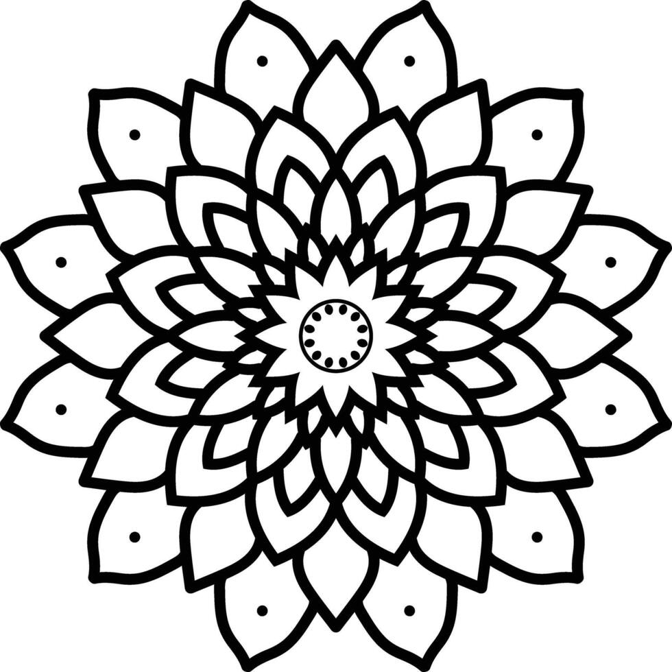 Unique Mandala Design Inspirations for Beginners vector
