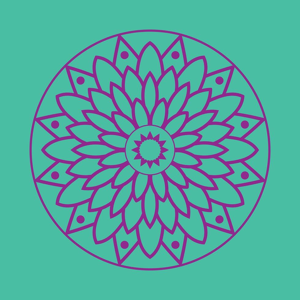 Free Mandala Design Templates for Coloring and Art vector