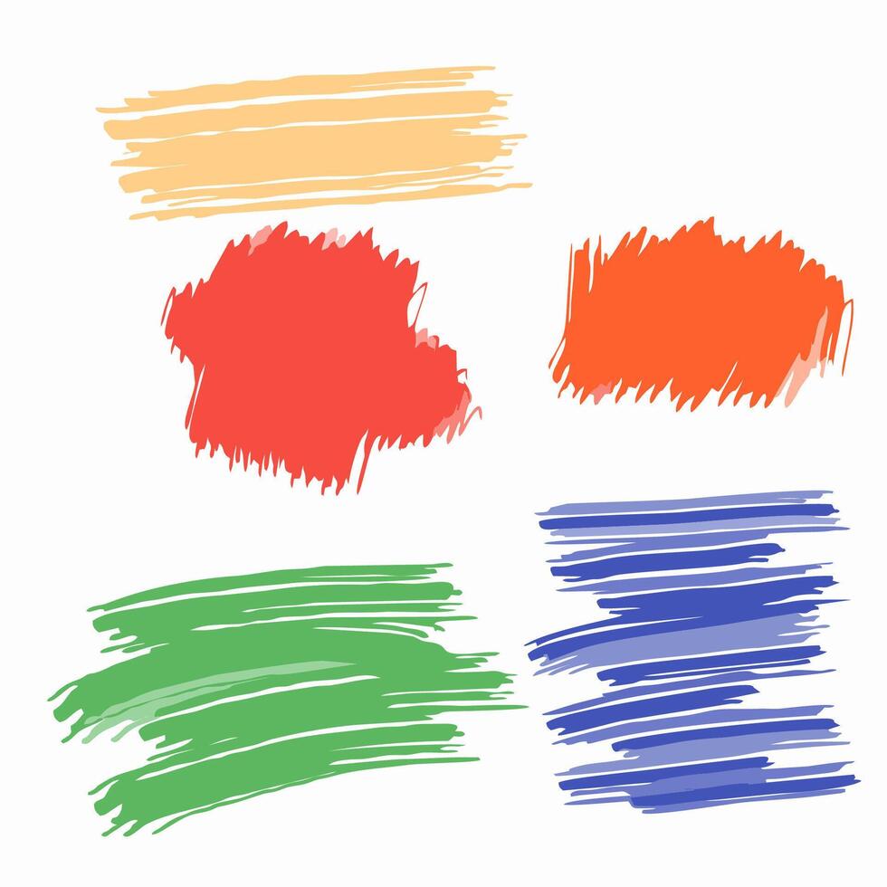 paint brush ornament vector