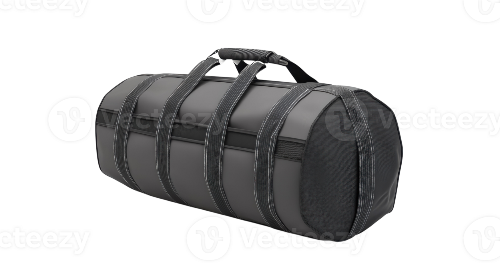 Durable sports bag designed for gym activities and travel, featuring sturdy handles and a secure zip closure for convenience png