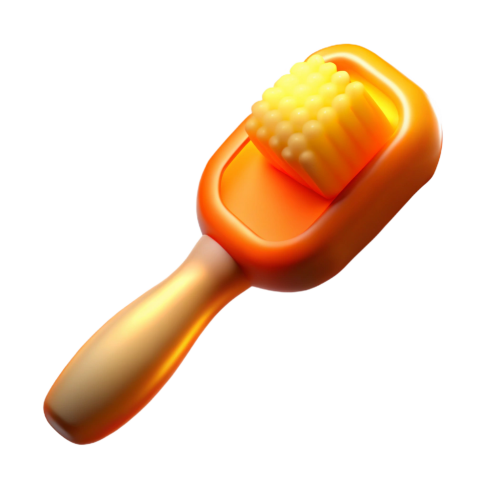serene minimalist Orange Light Leak Over Tablet Isolated premium png