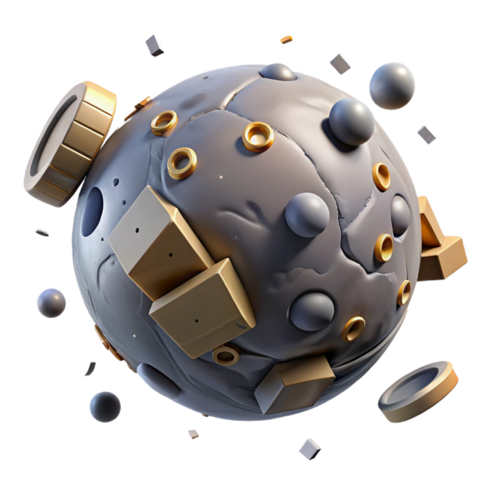 serene classic Orbital Space Debris Removal Isolated genuine png