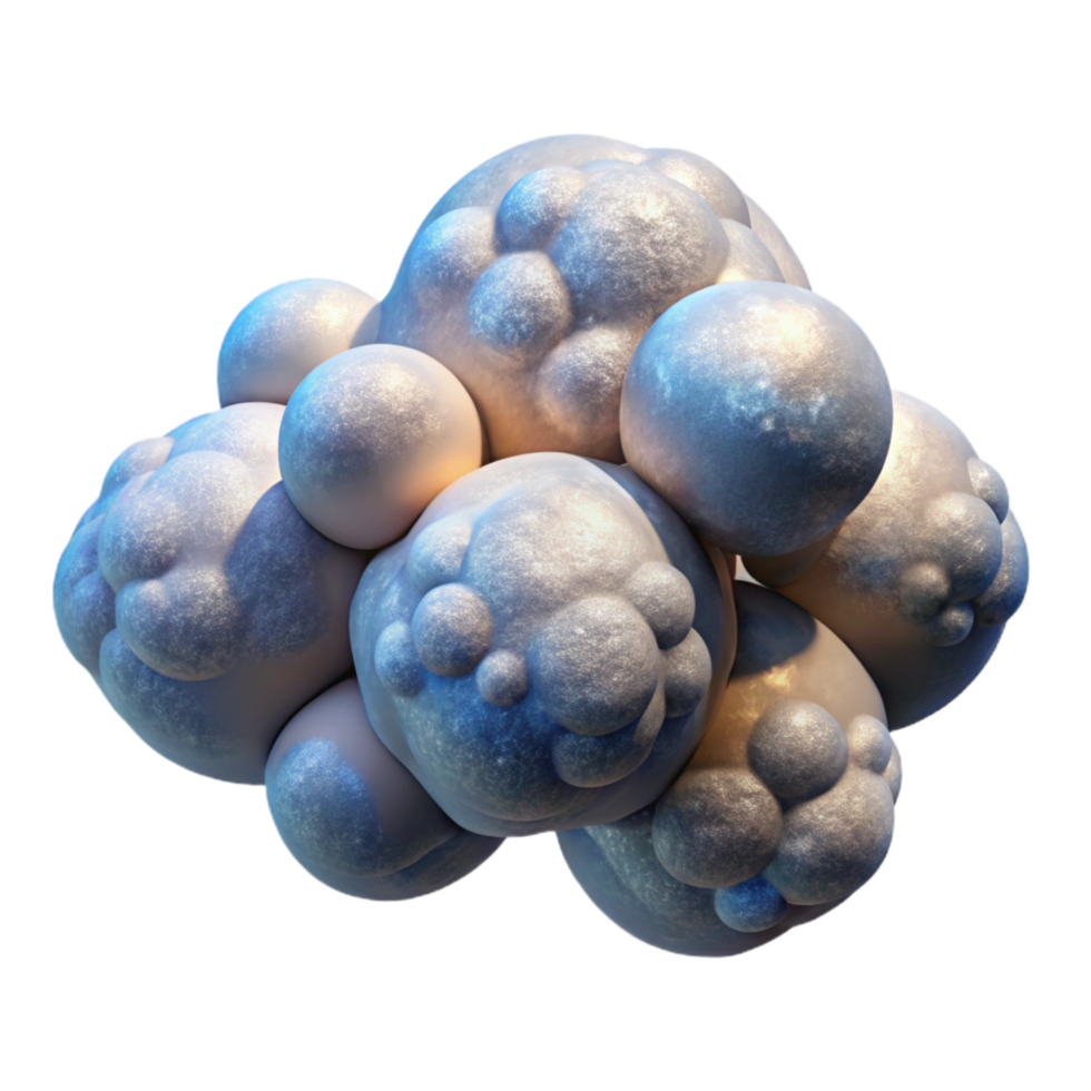 extraordinary minimalist Orbiting Pigment Clouds Transparent Background exclusive png