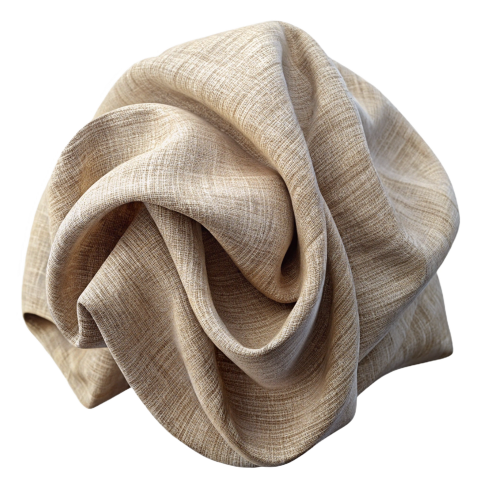 extraordinary abstract Organic Linen Fabric Texture Close Up Isolated genuine png