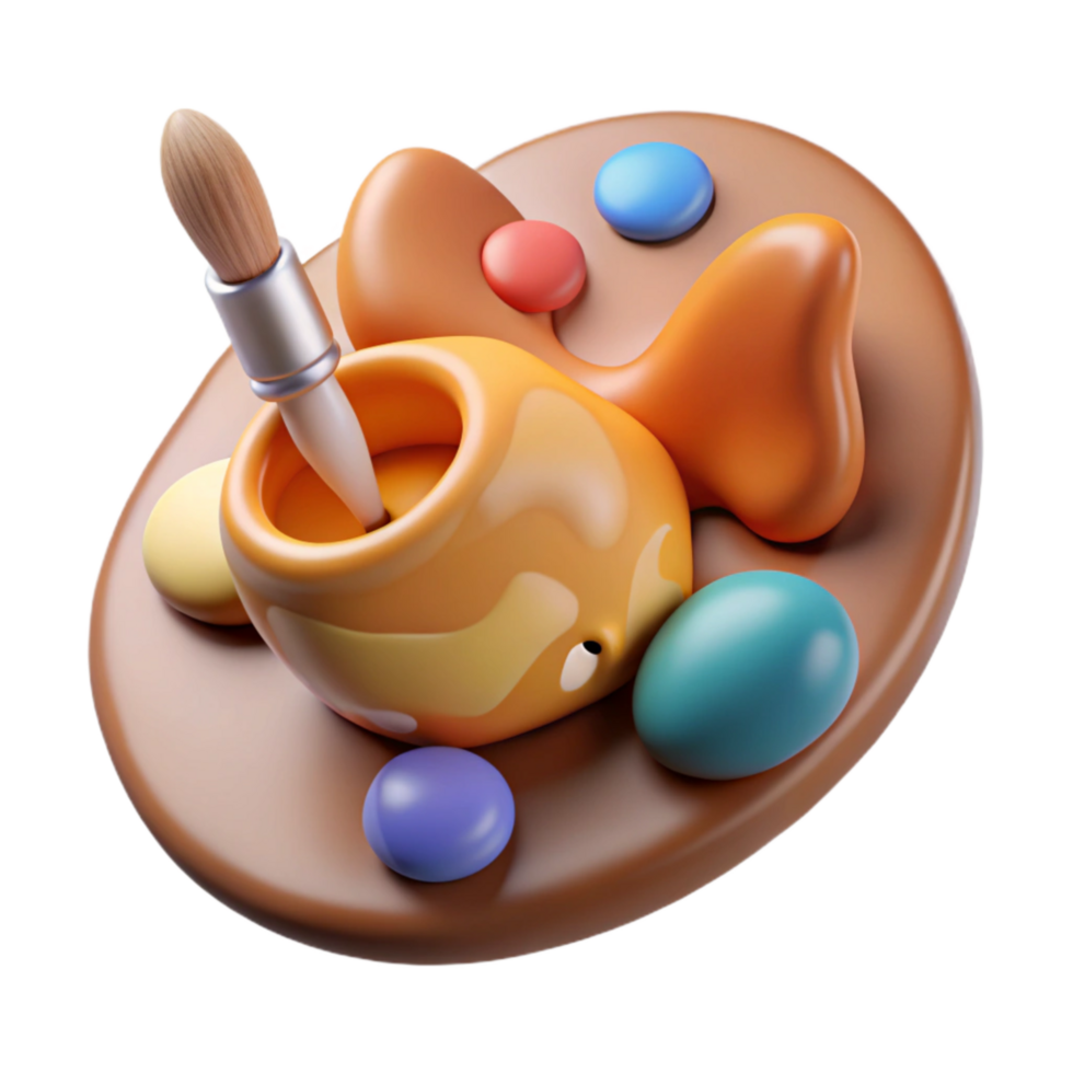 impressive classic Paints for Art Cutout genuine png