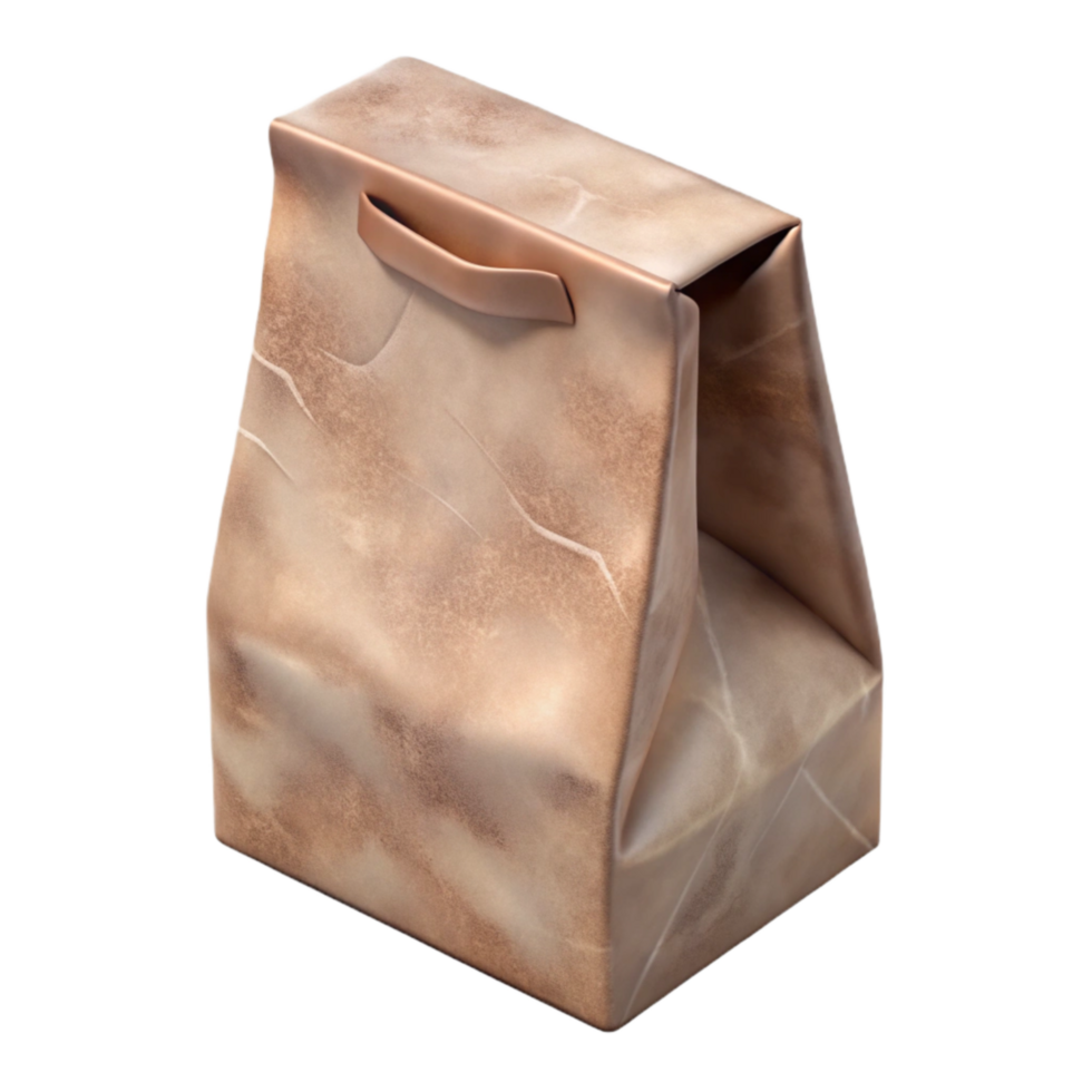 stunning traditional Paper Bag with Plain Design Transparent png
