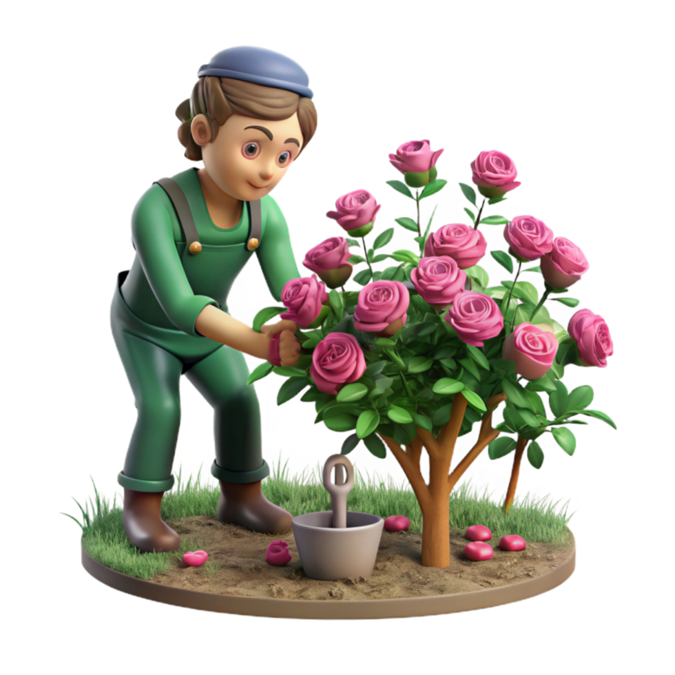 Impressive Contemporary Person Pruning Rose Bushes Cutout Garden Impressive Contemporary Person Pruning Rose Bushes Cutout Garden
