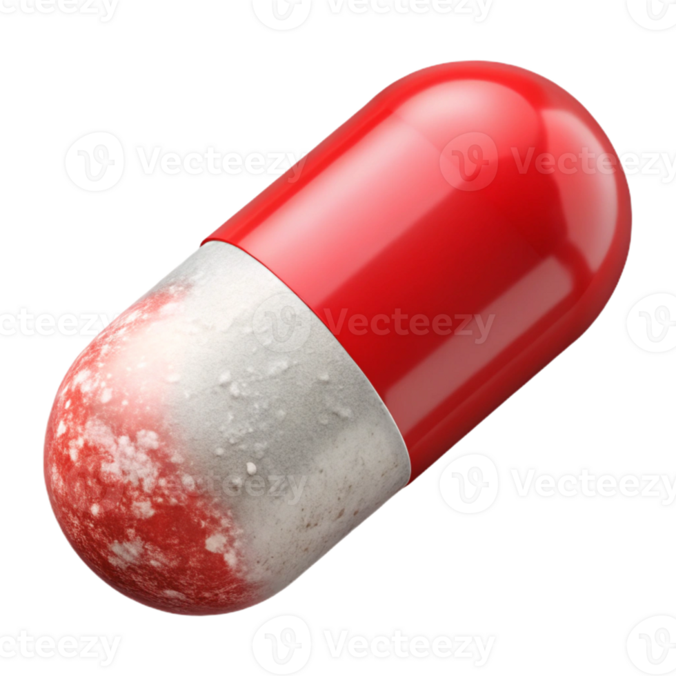 wonderful classic Pill Capsule Red White Isolated Element high quality png