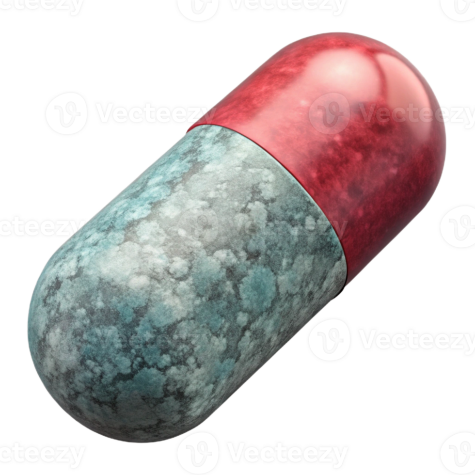 stunning artistic Pill Capsule White Background Isolated authentic png