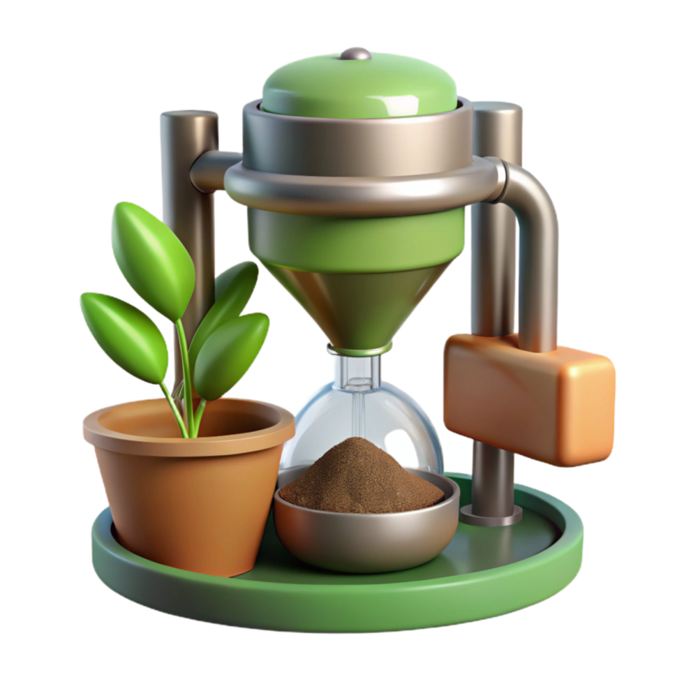 stunning abstract Plant Nutrient Solution Mixing System Close Up Transparent Background exclusive png