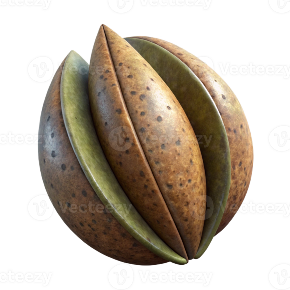 impressive creative Plant Seed Pod Cutout Element authentic png