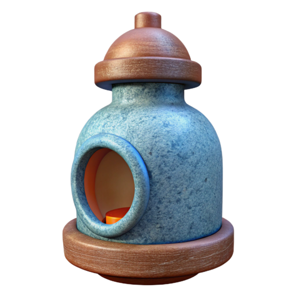 beautiful vintage Plastic Bottle Bird Feeder Isolated high resolution png