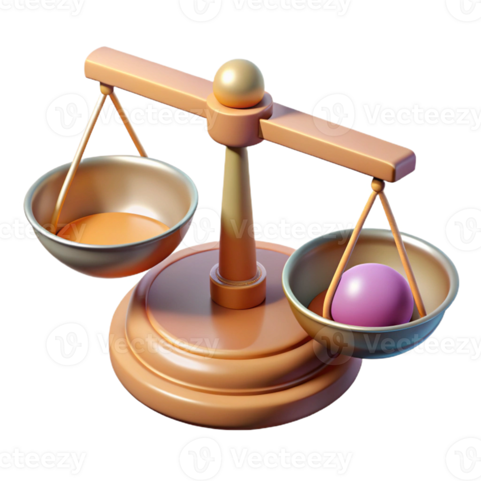 serene creative Precision Balance Pan Cutout with Sample exclusive png