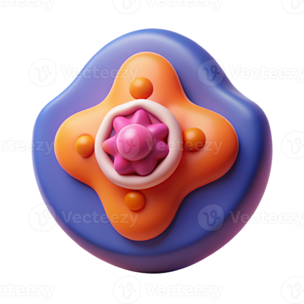 vibrant minimalist Precision Medicine Biomarker Icon Isolated authentic png