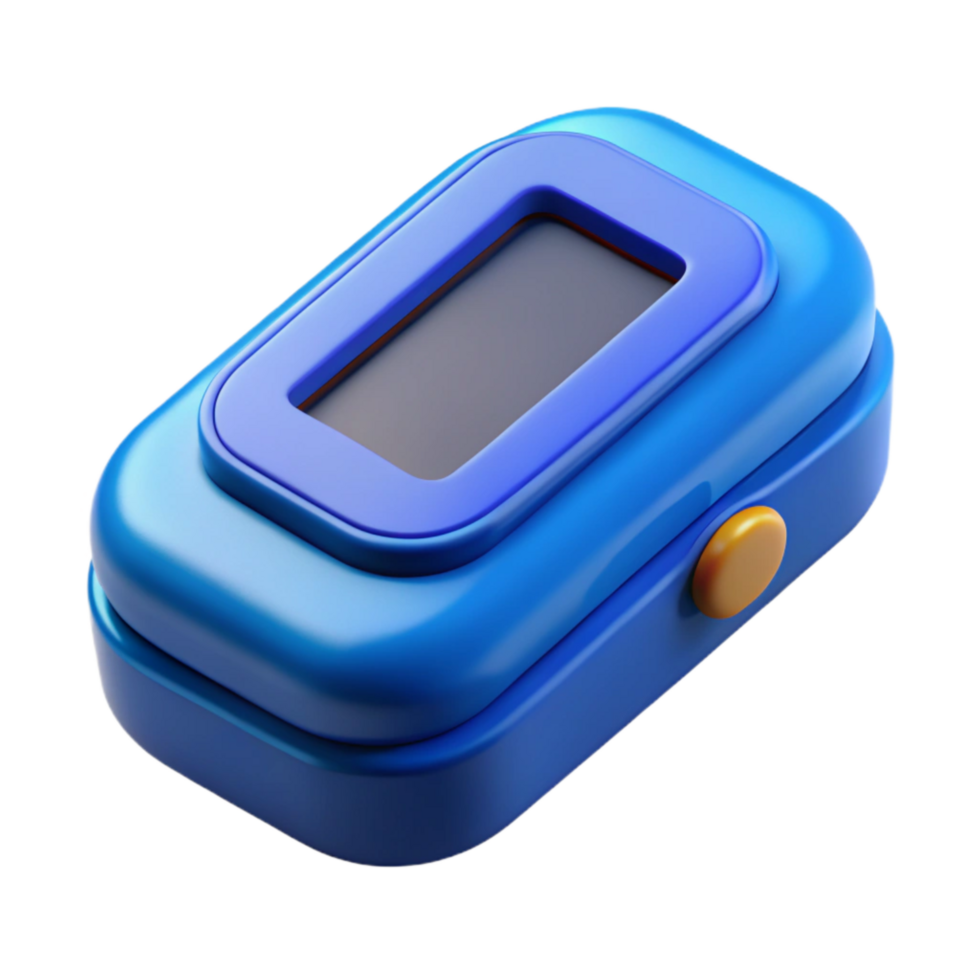 extraordinary classic Pulse Oximeter Finger Clip Blue Isolated Cutout exclusive png