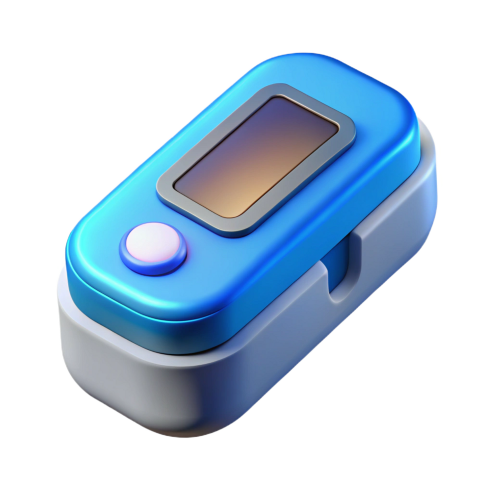 wonderful classic Pulse Oximeter Fingertip Blue Light Transparent detailed png