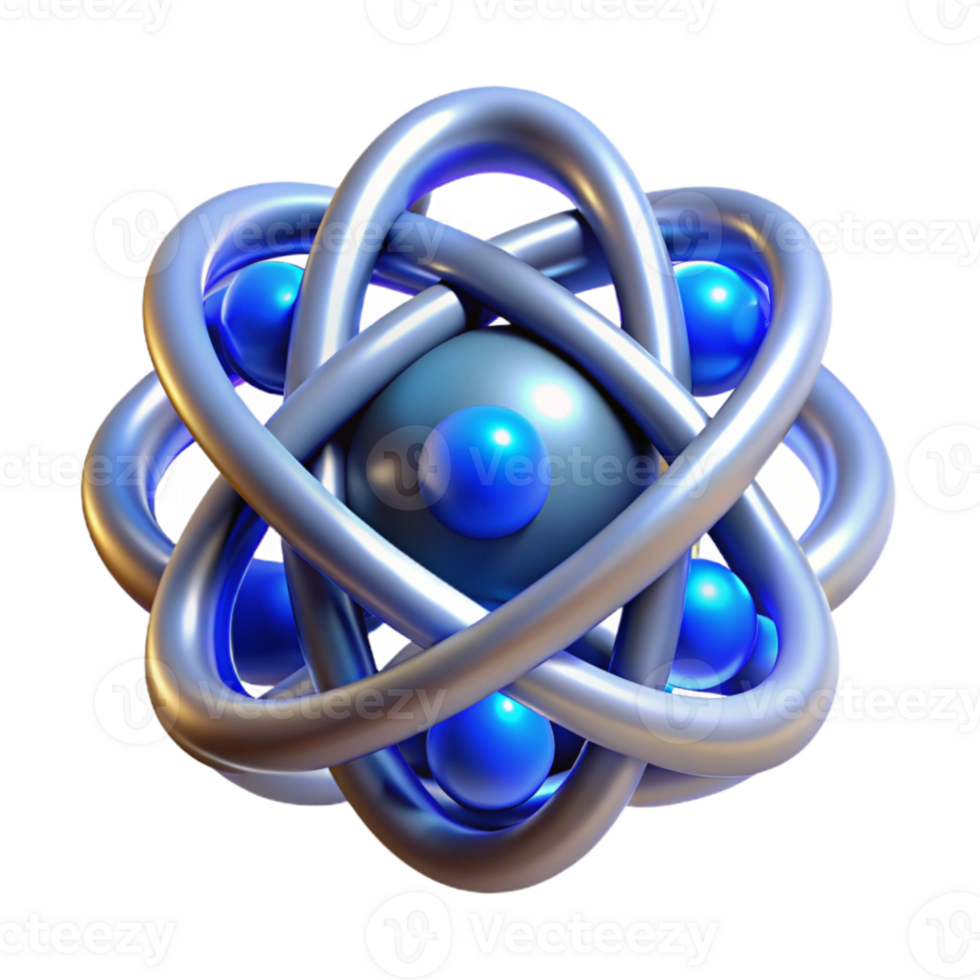 vibrant classic Quantum Entanglement Nodes Blue Glow Cutout high quality png