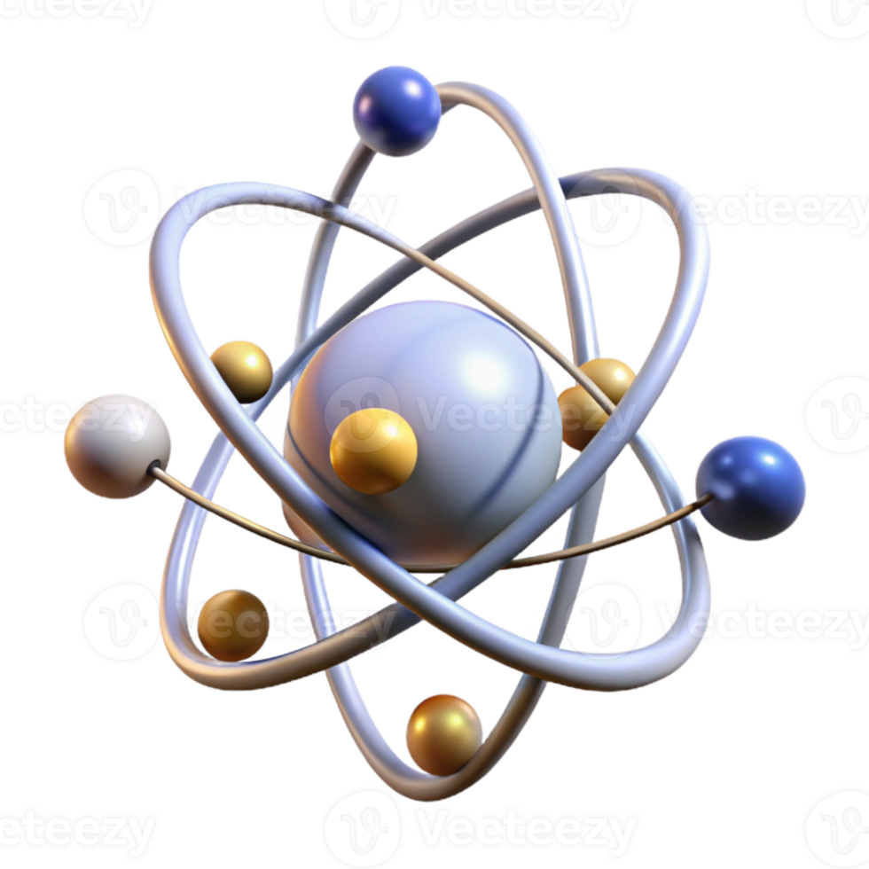 beautiful rustic Quantum Entanglement Particles Orbiting Each Other Transparent Background genuine png