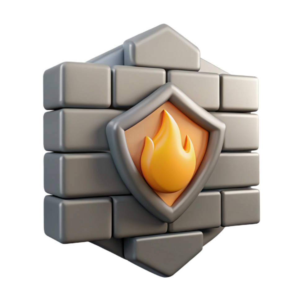 elegant artistic Quantum Network Security Protocol Icon Gray Firewall Cutout Element high quality png