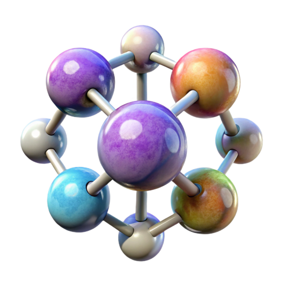 wonderful artistic Quantum Simulation Chemical Reaction Isolated authentic png