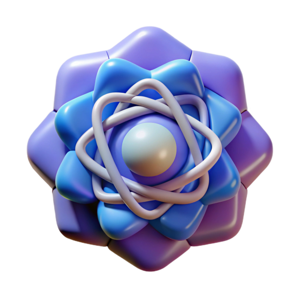 extraordinary artistic Quantum Superposition Icon Transparent Background detailed png