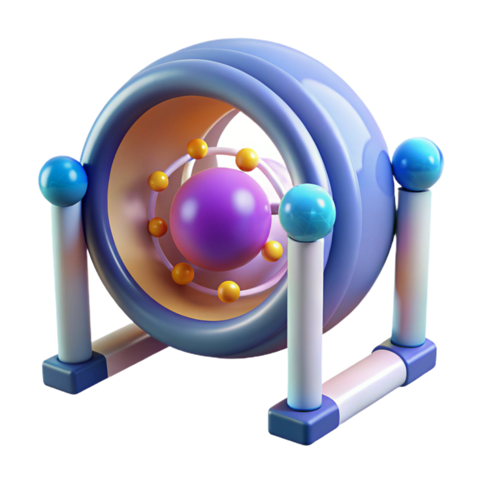 beautiful abstract Quantum Tunneling Particle Passing Through Barrier Transparent premium png