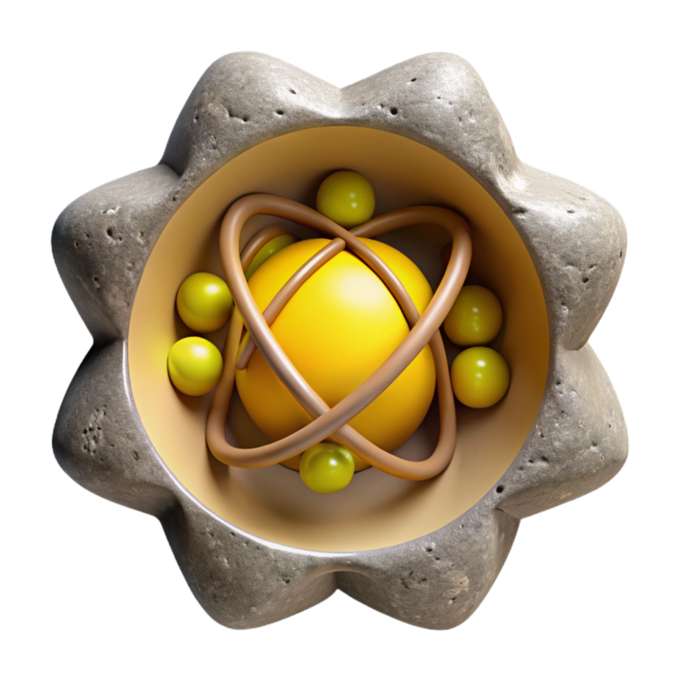 vibrant traditional Quantum Tunneling Particle Passing Through Barrier Transparent detailed png
