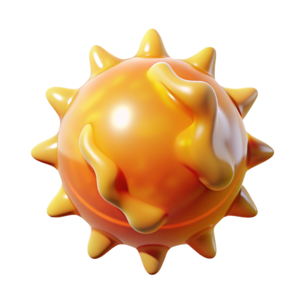 extraordinary creative Radiant Heatwave Visualization Transparent Background with Distortion Effect exclusive png