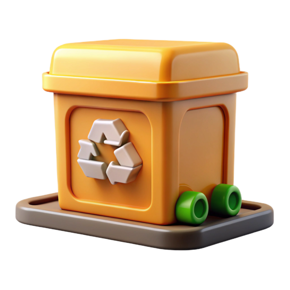 magnificent modern Recycling Center Sorting Machine Cutout Element high resolution png