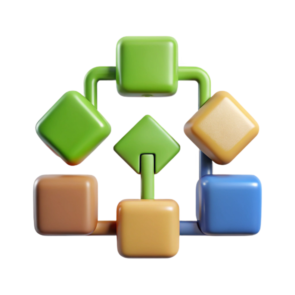 dramatic classic Recycling Process Flowchart Isolated Cutout high resolution png
