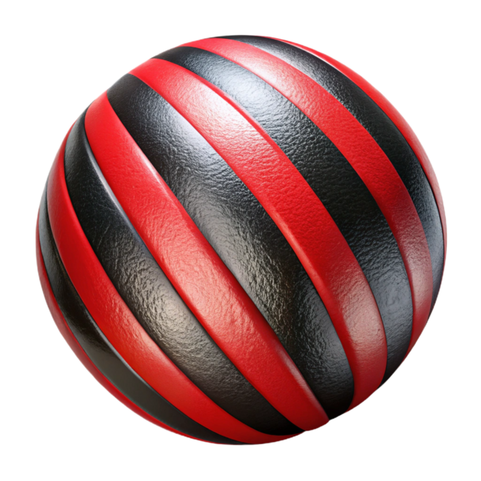 elegant artistic Red and Black Striped Pattern Cutout Transparent Background high quality png