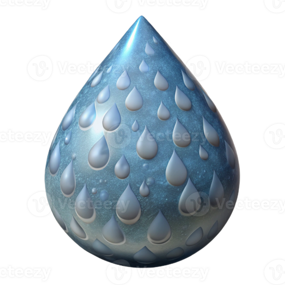 stunning traditional Repeating Water Droplet Pattern Time Loop Transparent Background high quality png