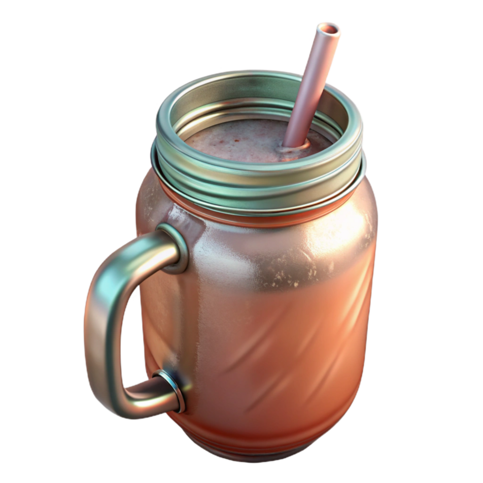 beautiful contemporary Repurposed Mason Jar Drinking Glass premium png