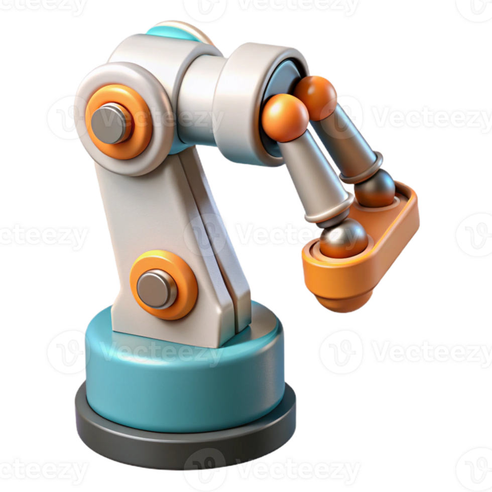 stunning classic Robotics Arm Holding Object Isolated high resolution png