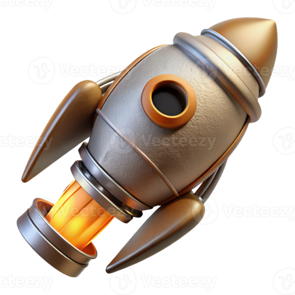 impressive artistic Rocket Engine Ignition Cutout exclusive png