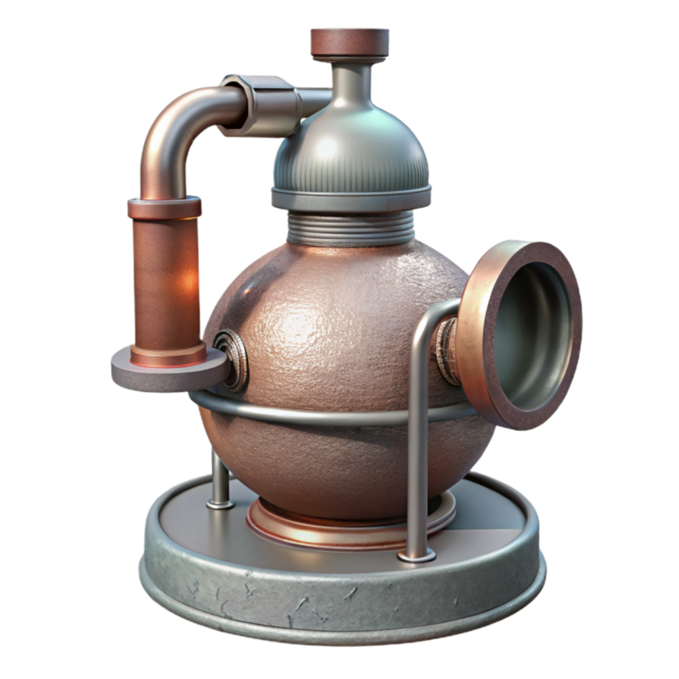 beautiful artistic Rotary Evaporator Side Angle Cutout high quality png