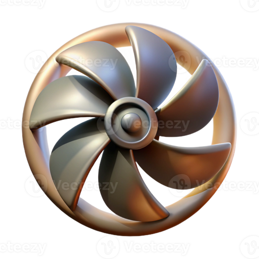 wonderful rustic Rotating Fan Blades Motion Blur Cutout Element professional png