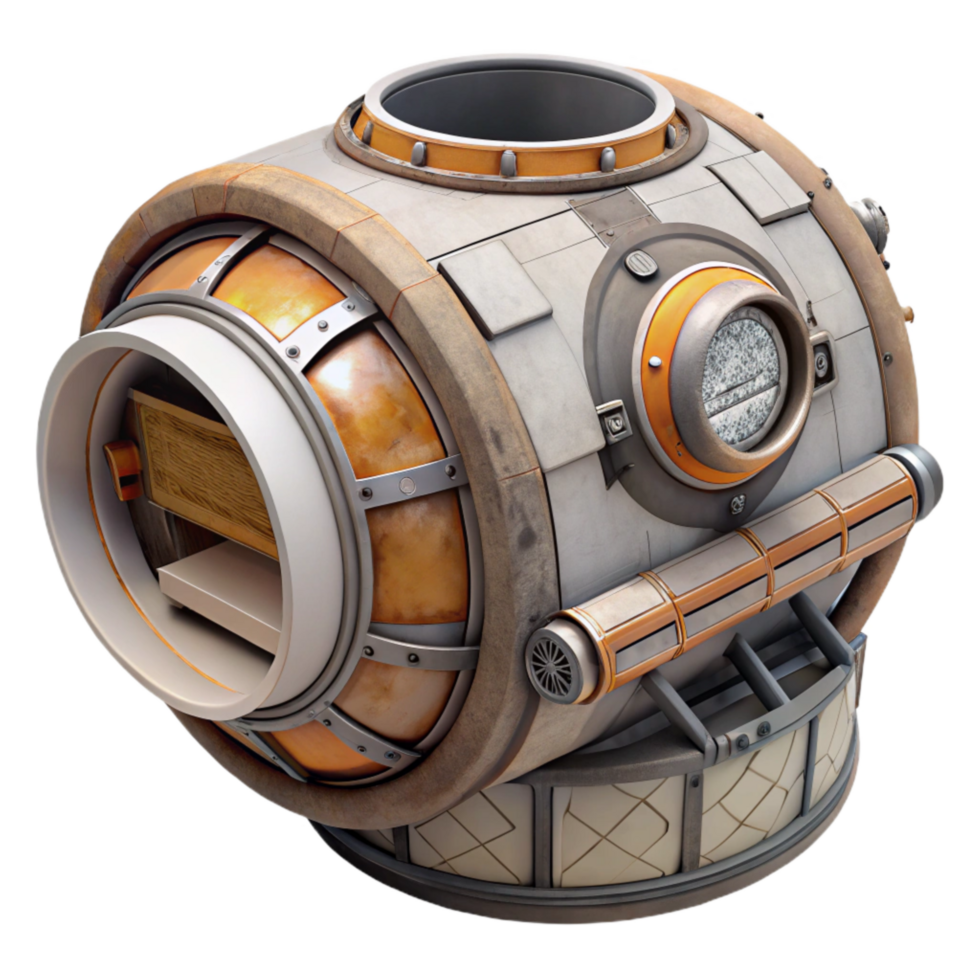 dramatic creative Rotating Space Station Laboratory Module Cutout high resolution png