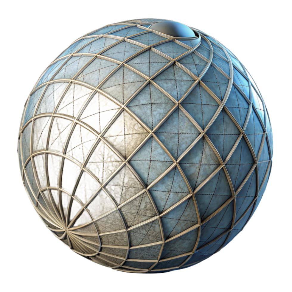 extraordinary minimalist Rotating Sphere Wireframe Model Isolated authentic png