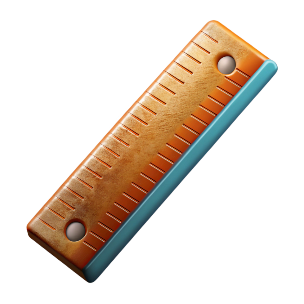 vibrant creative Ruler for Measuring Isolated authentic png