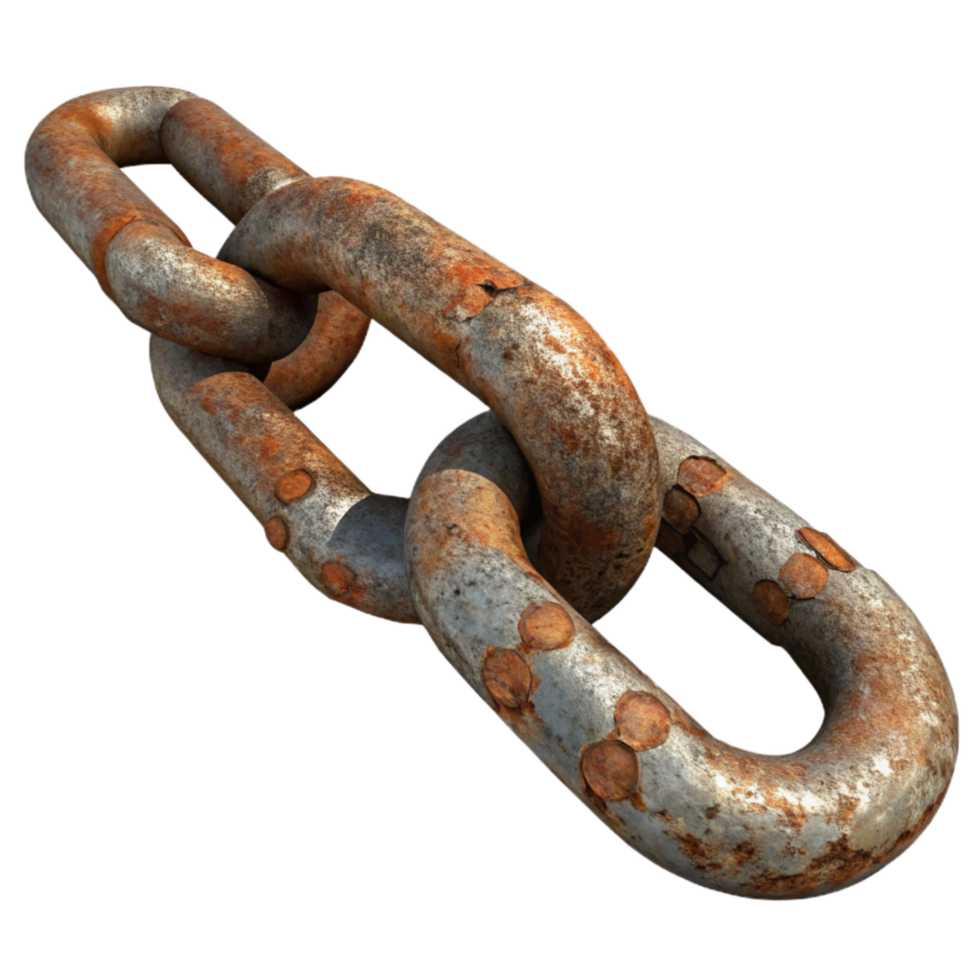 wonderful creative Rusted Metal Chain Isolated exclusive png