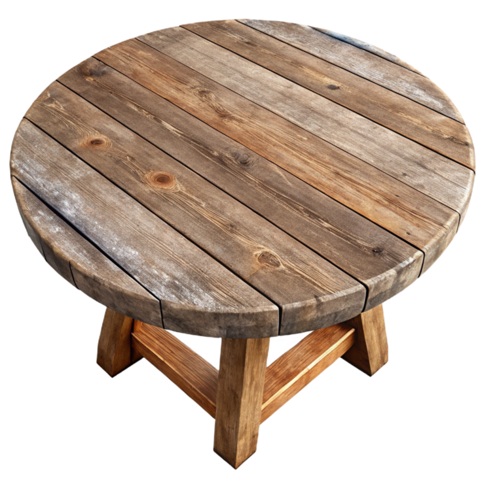 extraordinary traditional Rustic Wooden Table Top View Transparent original png