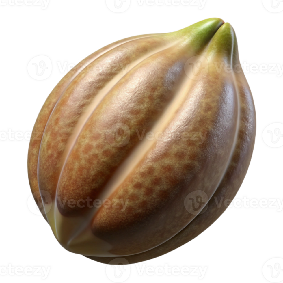 serene minimalist Seed Pod Closeup Isolated on Transparent Background genuine png