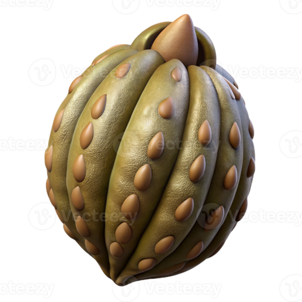 wonderful contemporary Seed Pod Structure Isolated with Dark Background exclusive png