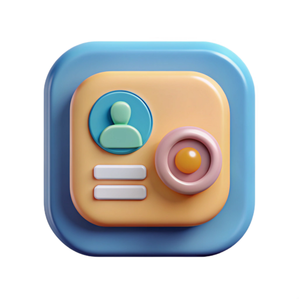 stunning vintage Sentient Ai Counselor App Icon Isolated Confidential Support detailed png