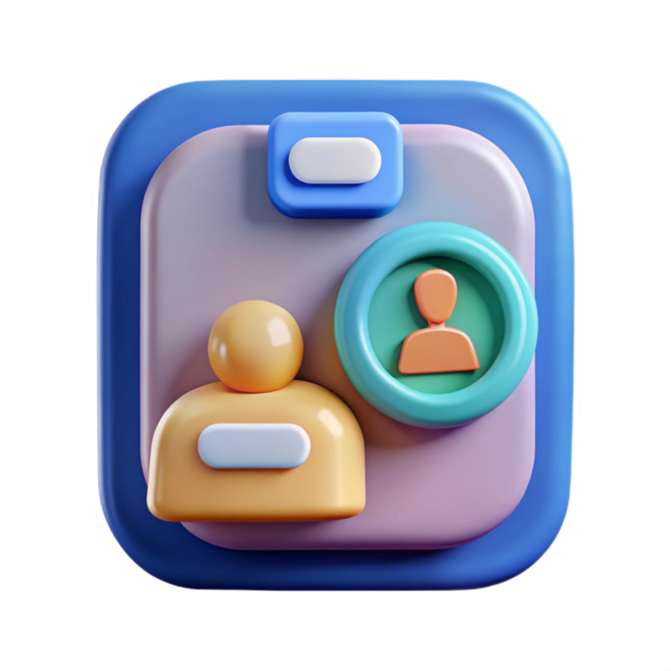 beautiful creative Sentient Ai Counselor App Icon Isolated Confidential Support original png