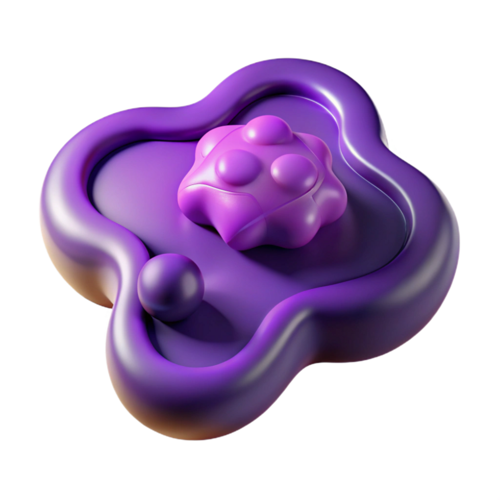 magnificent vintage Shared Thought Visual Purple Hue Isolated original png